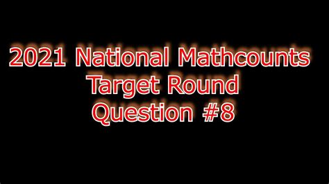  26. . 2021 mathcounts state sprint round solutions